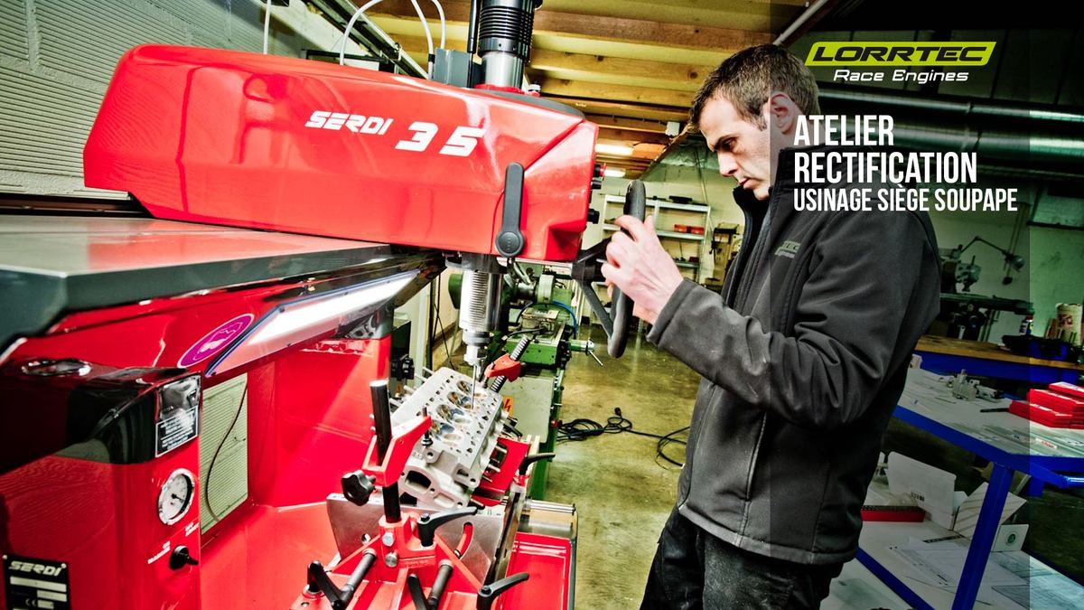 rectification usinage sièges de soupapes