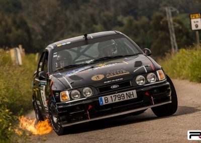 Sierra Cosworth groupe A Daniel Alonso (Past Racing) Championnat d&rsquo;Europe VHC 2018 , Historic Vltava Rallye